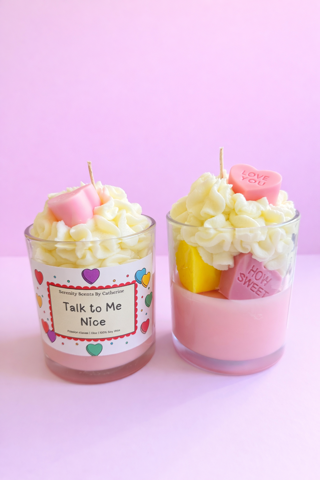 Talk to Me Nice - Sweetheart Candle