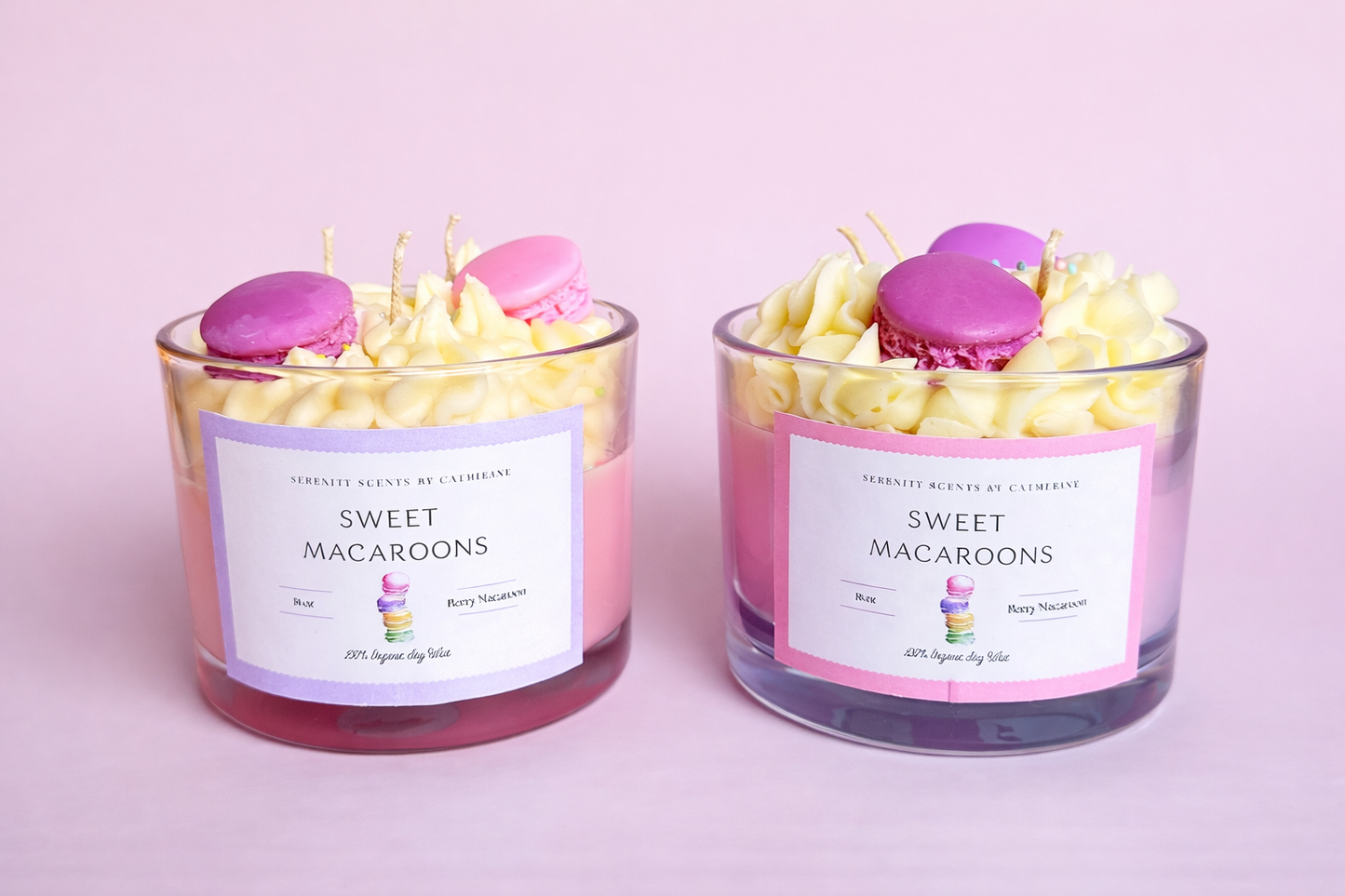Sweet Macaroons Soy Wax Candle