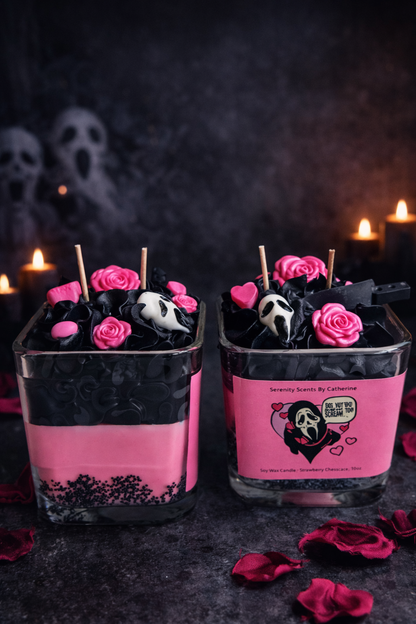 Ghost Face Candle (Halloween Collection)