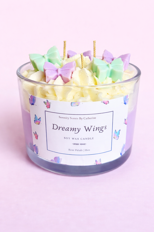 Dreamy Wings Soy Wax Candle