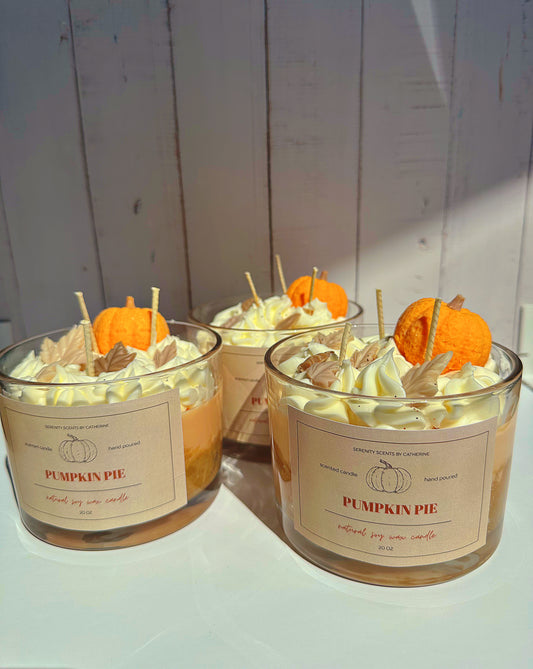 Pumkin Pie (3-Wick Candle)