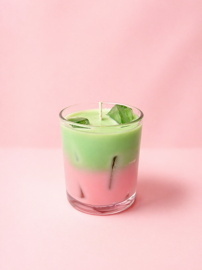 Iced Strawberry Matcha