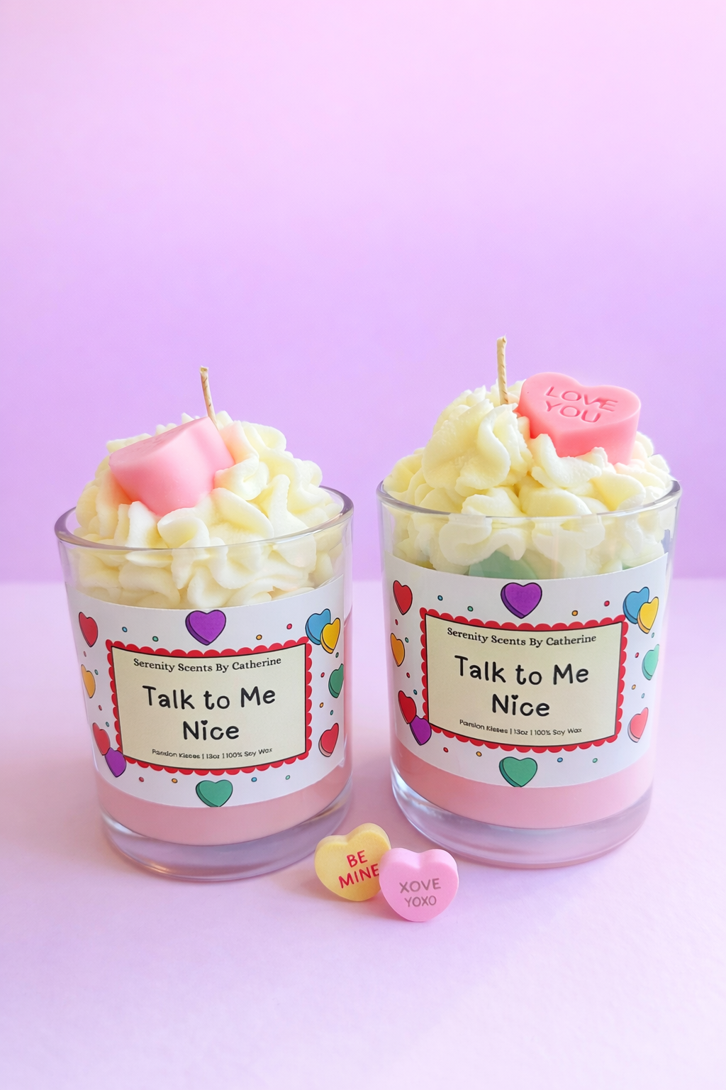 Talk to Me Nice - Sweetheart Candle