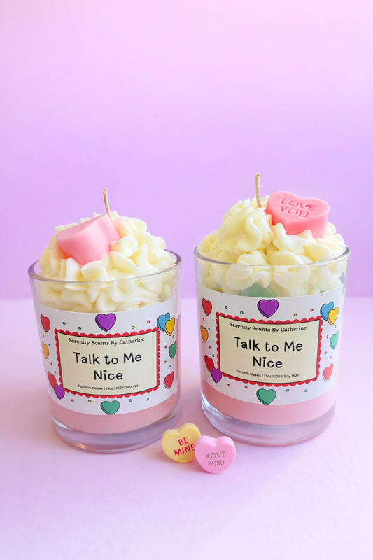 Talk to Me Nice - Sweetheart Candle