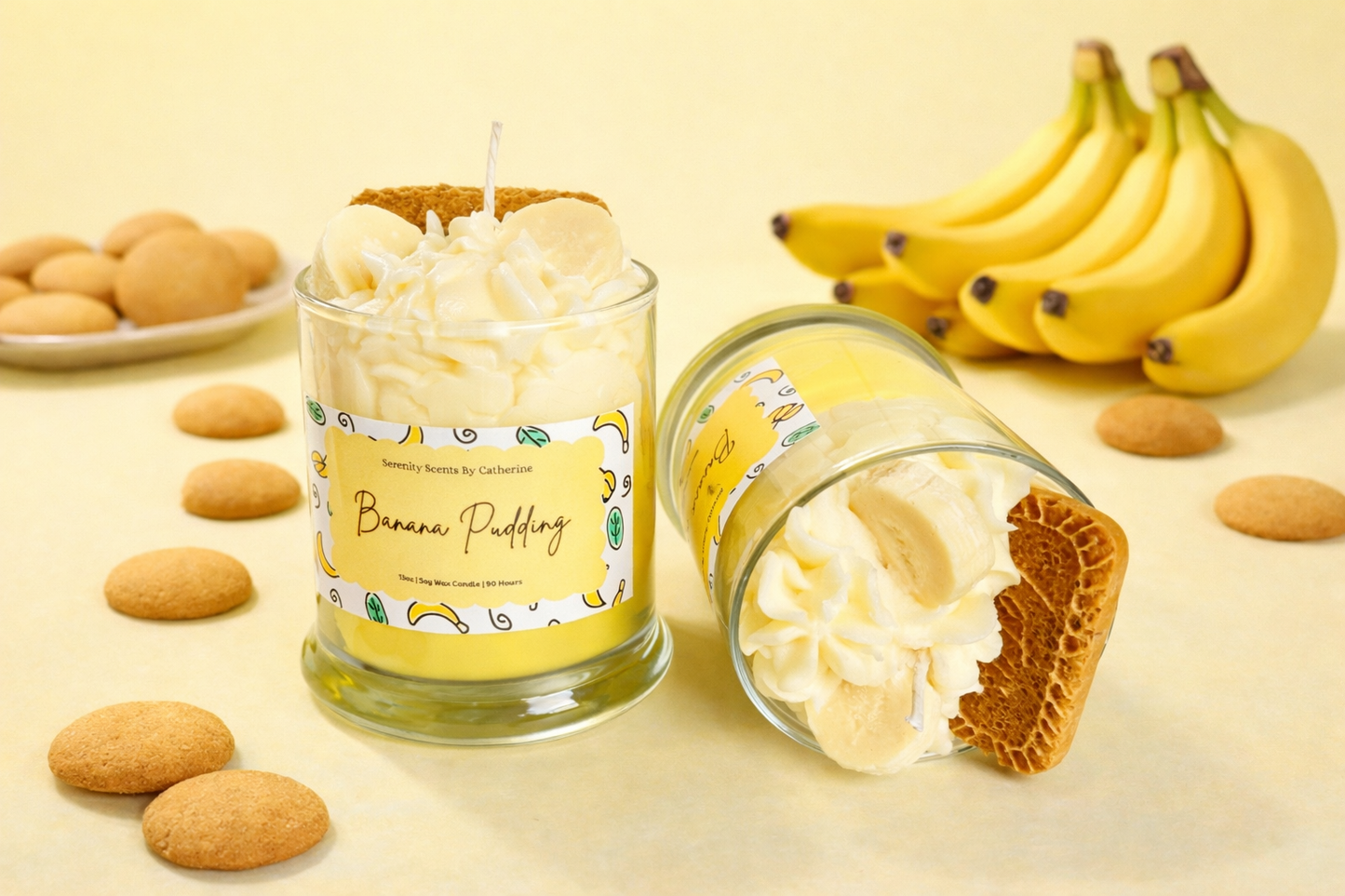 Banana Pudding Soy Wax Candle