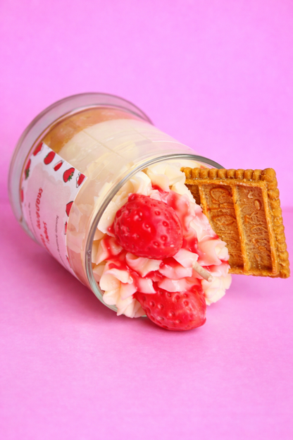 Santa’s Strawberry Cheesecake